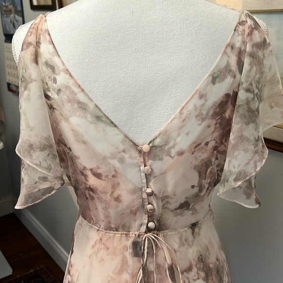 Jenny Woo Cassie Floral Maxi Dress - Picture 4 of 12